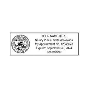 LIMITED EDITION - NEON Notary Stamp
